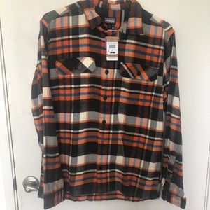 New Patagonia L/S Fjord flannel shirt medium
